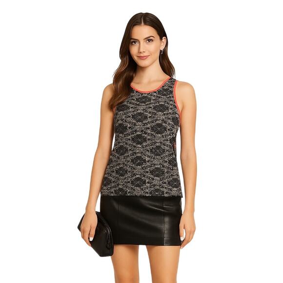 Banana Republic Tops - Banana Republic Black Lace Overlay Tank – NWT Size 2P (Petite)
